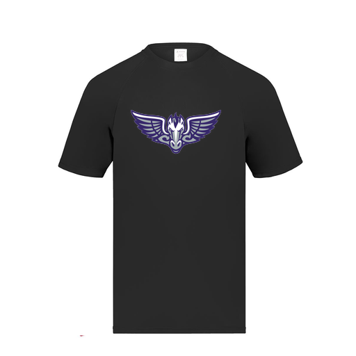 [2790.080.S-LOGO1] Men's Smooth Sport T-Shirt (Adult S, Black)