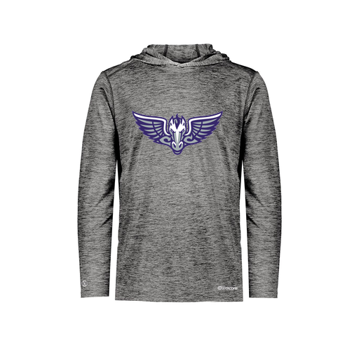 [FOLHCGBK-AS-LOGO1] Decker Men's Charge Hoodie (Adult S, Black)