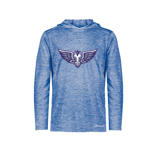 [FOLHCGRY-AS-LOGO1] Decker Men's Charge Hoodie (Adult S, Royal)