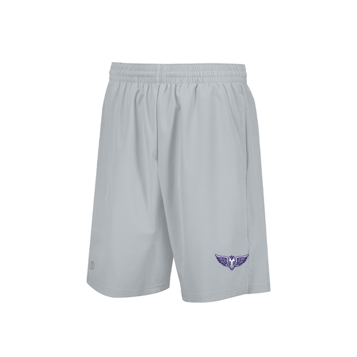 [229556.099.XS-LOGO1] Men's Weld Short (Adult XS, Silver)